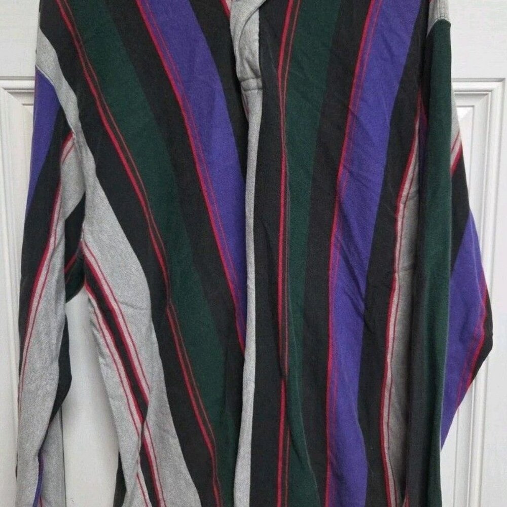 Vintage 90s Country Seat Jeanswear Long Sleeve Shirt Made in Canada Sz L